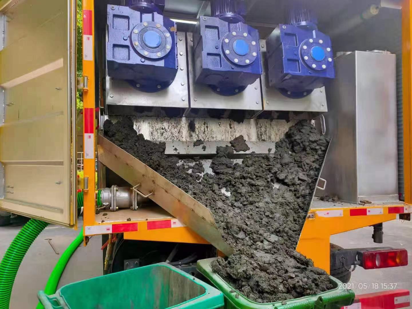 西华化粪池清掏城市维护站-泥浆净化干湿分离处理